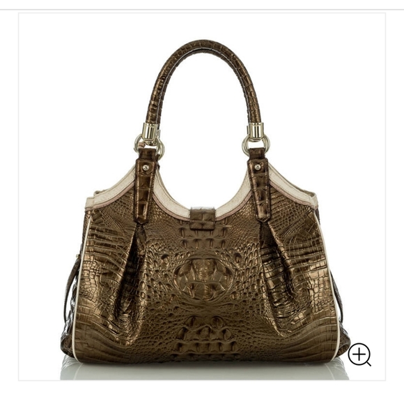 Brahmin Elisa Oak Primrose Hobo Bag - Picture 3 of 16